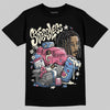 Jordan 1 High OG "Self-Expression" DopeSkill T-Shirt Stressless Graphic Streetwear - Black
