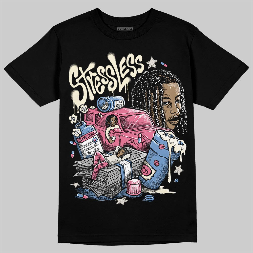 Jordan 1 High OG "Self-Expression" DopeSkill T-Shirt Stressless Graphic Streetwear - Black