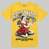 Yellow Sneakers DopeSkill T-Shirt Self Made Graphic Streetwear - Gold