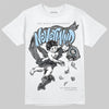 Jordan 5 Retro Wolf Grey (2026) DopeSkill T-Shirt Nevermind Graphic Streetwear - White