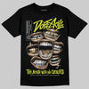 Air Max 90 x Patta Cyber and Particle Grey DopeSkill T-Shirt The Mouth With No Droughts Graphic Streetwear - Black