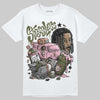 SB Dunk Low Pro x Arts-Rec Skateshop Rust Pink and Rough Green DopeSkill T-Shirt Stressless Graphic Streetwear - White 