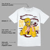 Yellow Bordeaux DopeSkill T-Shirt Money Is The Motive Graphic