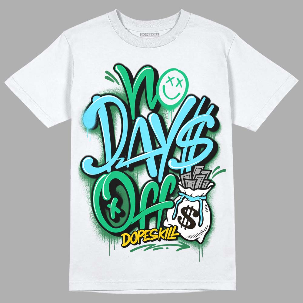 Dunk Low Ben & Jerry’s Chunky Dunky DopeSkill T-Shirt No Days Off Graphic Streetwear - White 