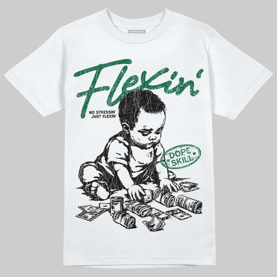 ASICS Gel-Nimbus 10.1 Invincible HTTP 404 Green DopeSkill T-Shirt Flexin' Graphic Streetwear - White 