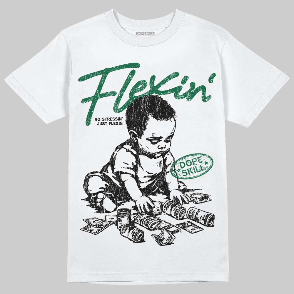 ASICS Gel-Nimbus 10.1 Invincible HTTP 404 Green DopeSkill T-Shirt Flexin' Graphic Streetwear - White 