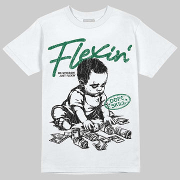 ASICS Gel-Nimbus 10.1 Invincible HTTP 404 Green DopeSkill T-Shirt Flexin' Graphic Streetwear - White 