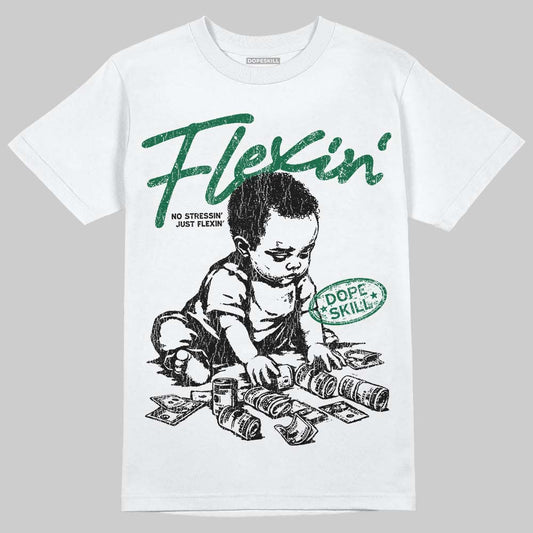 ASICS Gel-Nimbus 10.1 Invincible HTTP 404 Green DopeSkill T-Shirt Flexin' Graphic Streetwear - White 
