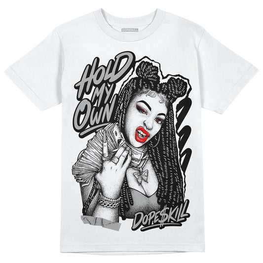 Jordan 1 Low OG “Shadow” DopeSkill T-Shirt New H.M.O Graphic Streetwear - White
