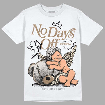 Jordan 5 SE “Sail” DopeSkill T-Shirt New No Days Off Graphic Streetwear - White