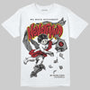 Jordan 4 “Flight Club” DopeSkill T-Shirt Nevermind Graphic Streetwear - White
