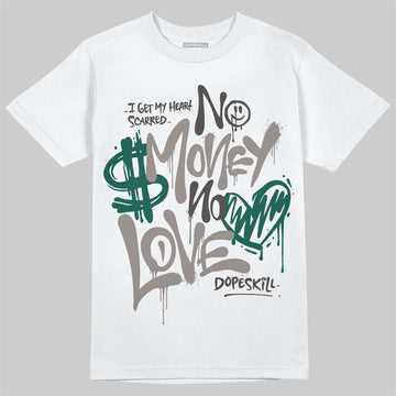 New Balance 2002R Protection Pack "Rain Cloud" DopeSkill T-Shirt No Money No Love Typo Graphic Streetwear - White 