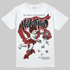 Jordan 6 “Reverse Infrared” DopeSkill T-Shirt Nevermind Graphic Streetwear - White