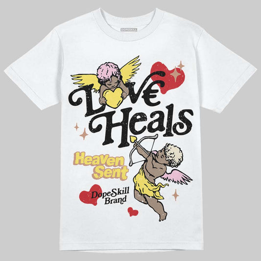 ASICS Gel-Nimbus 10.1 'Banana Split' DopeSkill T-Shirt New Love Heals Graphic Streetwear - White