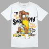 Jordan 6 “Yellow Ochre” DopeSkill T-Shirt If You Aint Graphic Streetwear - White