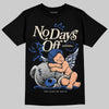 Jordan 1 Low Travis Scott x Fragment DopeSkill T-Shirt New No Days Off Graphic Streetwear - Black