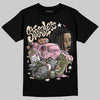SB Dunk Low Pro x Arts-Rec Skateshop Rust Pink and Rough Green DopeSkill T-Shirt Stressless Graphic Streetwear - Black