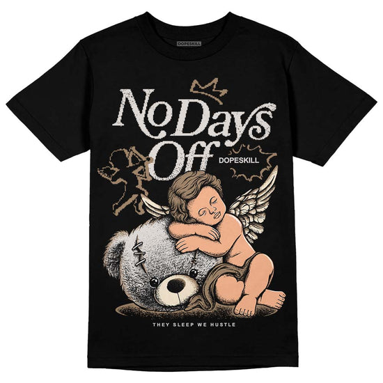 Jordan 5 SE “Sail” DopeSkill T-Shirt New No Days Off Graphic Streetwear - black