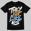 Nike Air Diamond Turf Must Be the Money DopeSkill T-Shirt They Not Like Us Graphic Streetwear - Black