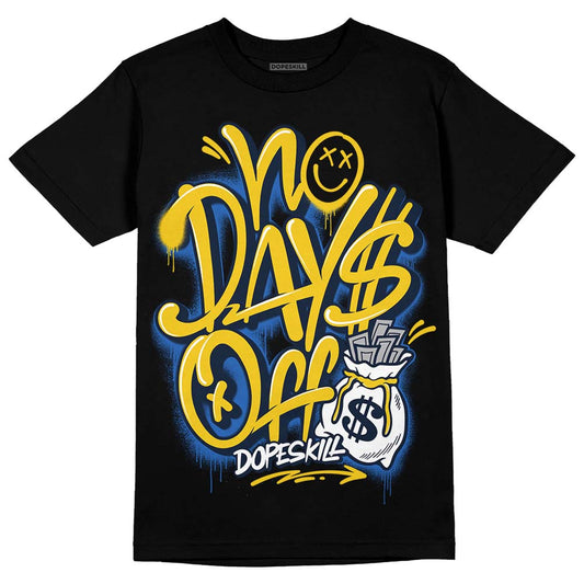 Dunk Low Vintage “Michigan” DopeSkill T-Shirt No Days Off Graphic Streetwear - Black