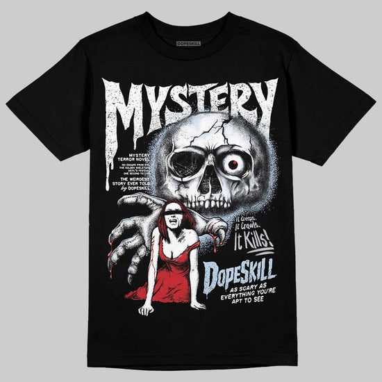 Jordan 5 Retro OG Black Metallic Reimagined DopeSkill T-Shirt Mystery Ghostly Grasp Graphic Streetwear - Black