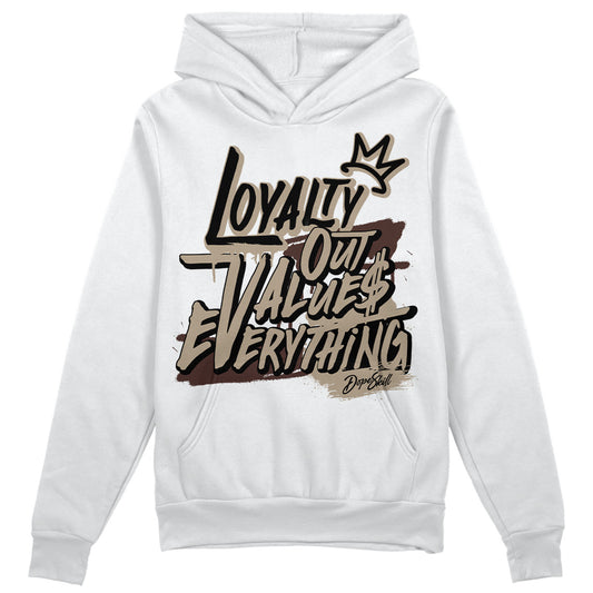 Jordan 1 High OG “Latte” DopeSkill Hoodie Sweatshirt LOVE Graphic Streetwear - White 