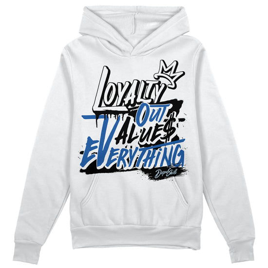 Jordan 11 Low “Space Jam” DopeSkill Hoodie Sweatshirt LOVE Graphic Streetwear - White