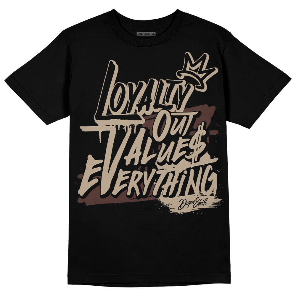 Jordan 1 High OG “Latte” DopeSkill T-Shirt LOVE Graphic Streetwear - Black