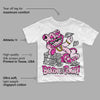 Triple Pink Dunk DopeSkill Toddler Kids T-shirt Born To Be Rich Graphic