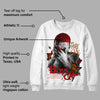 Fire Red 3s DopeSkill Sweatshirt Boys Don't Cry Graphic