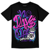 Dunk Low Championship Court Purple DopeSkill T-Shirt No Days Off Graphic Streetwear - Black