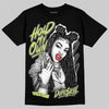 Jordan 4 GS “Light Lemon Twist” DopeSkill T-Shirt New H.M.O Graphic Streetwear - Black