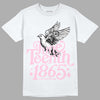 Dunk Low LX Pink Foam DopeSkill T-Shirt Juneteenth 1865 Graphic Streetwear - White