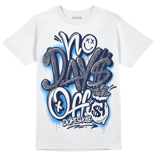 Jordan Spiz’ike Low “White/Obsidian” DopeSkill T-Shirt No Days Off Graphic Streetwear - White