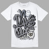 Jordan 14 Retro 'Stealth' DopeSkill T-Shirt No Days Off Graphic Streetwear - White