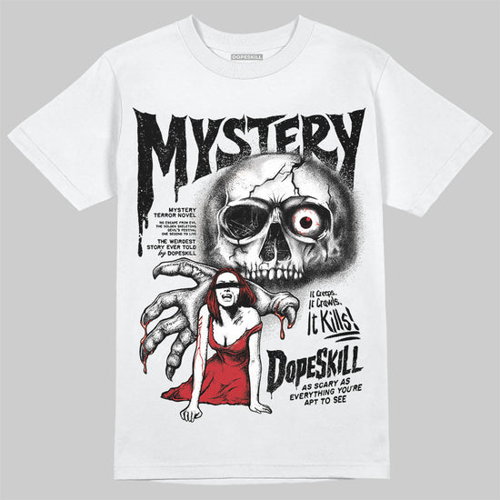 Jordan 11 “Bred Velvet” DopeSkill T-Shirt Mystery Ghostly Grasp Graphic Streetwear - White