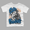 Jordan 3 Retro Wizards DopeSkill Toddler Kids T-shirt God Made Me Perfect Graphic Streetwear - White 