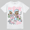 Jordan 4 Retro Valentine's Day (2026) (GS) DopeSkill T-Shirt No Risk No Story Graphic Streetwear - White 