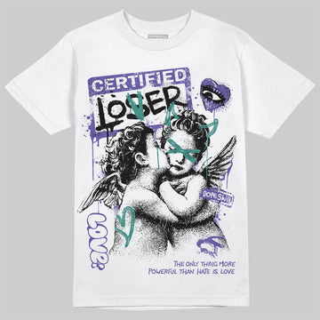 Jordan 5 OG “Grape” DopeSkill T-Shirt Certified Lover Graphic Streetwear - White
