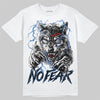 Jordan 3 "True Blue" DopeSkill T-Shirt No Fear Graphic Streetwear - White
