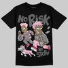 Jordan 3 “Wings” DopeSkill T-Shirt No Risk No Story Graphic Streetwear - Black