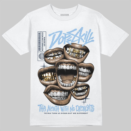 Asics Gel-Cumulus 16 Wash/Independence Blue DopeSkill T-Shirt The Mouth With No Droughts Graphic Streetwear - White