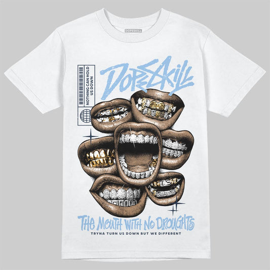 Asics Gel-Cumulus 16 Wash/Independence Blue DopeSkill T-Shirt The Mouth With No Droughts Graphic Streetwear - White