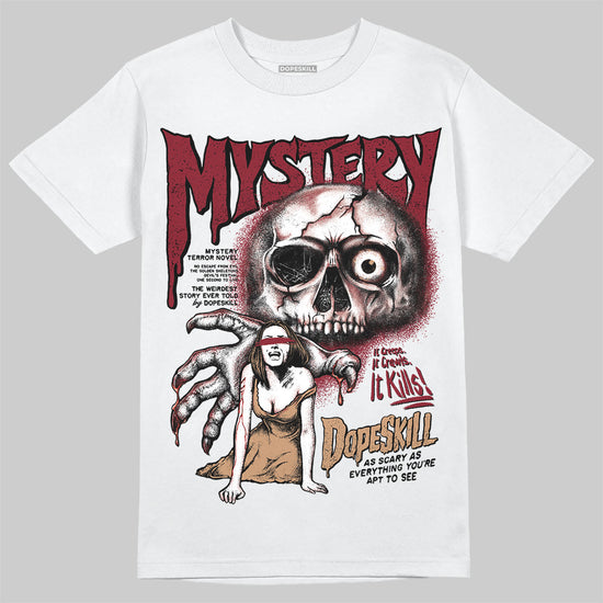 Adidas SAMBA OG ‘Collegiate Burgundy’ DopeSkill T-Shirt Mystery Ghostly Grasp Graphic Streetwear - White