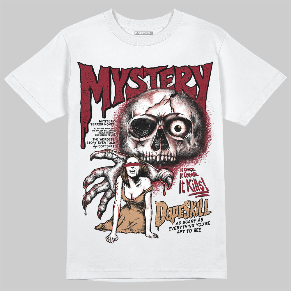 Adidas SAMBA OG ‘Collegiate Burgundy’ DopeSkill T-Shirt Mystery Ghostly Grasp Graphic Streetwear - White