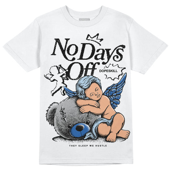 Jordan 11 Low “Space Jam” DopeSkill T-Shirt New No Days Off Graphic Streetwear - White