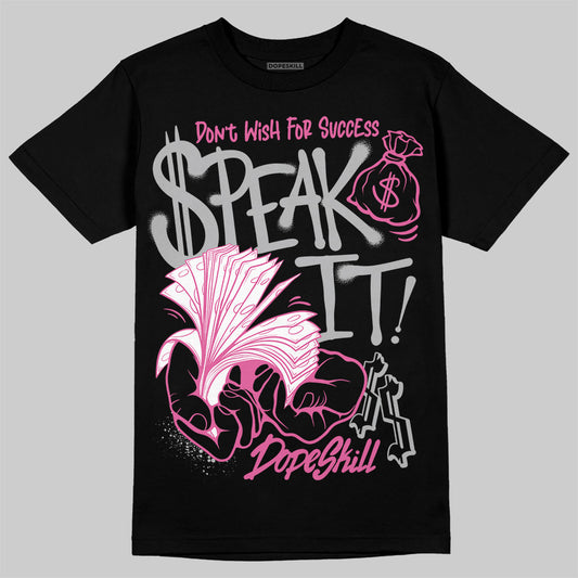 Asics Gel-Kayano 14 ‘Cream Sweet Pink’ DopeSkill T-Shirt Speak It Graphic Streetwear - Black