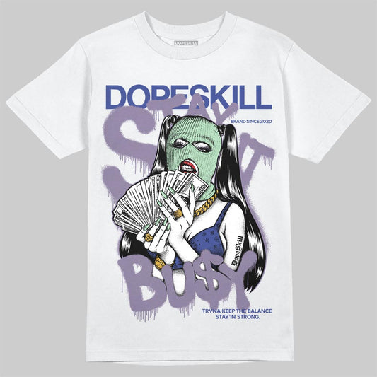 Jordan 1 Retro Low OG Zion Williamson Voodoo Alternate DopeSkill T-Shirt Stay It Busy Graphic Streetwear - White