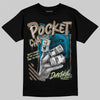 Jordan 3 GS “We Outside” DopeSkill T-Shirt Pocket Change Graphic Streetwear - Black