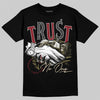 SB Dunk Low “Dark Team Red/Olive Flak” DopeSkill T-Shirt Trust No One Graphic Streetwear - Black